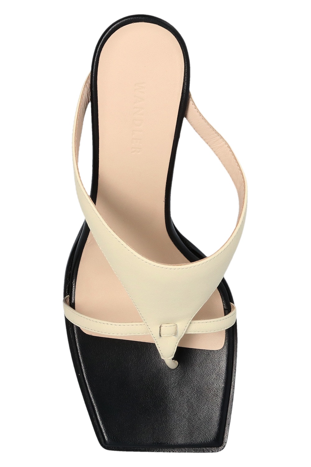 Wandler ‘Feline’ heeled mules